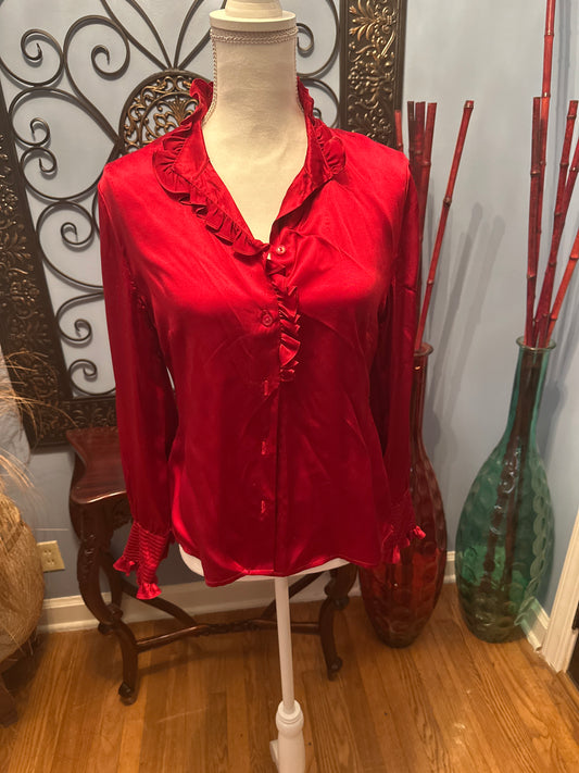 Oscar De La Renta Co Blouse
